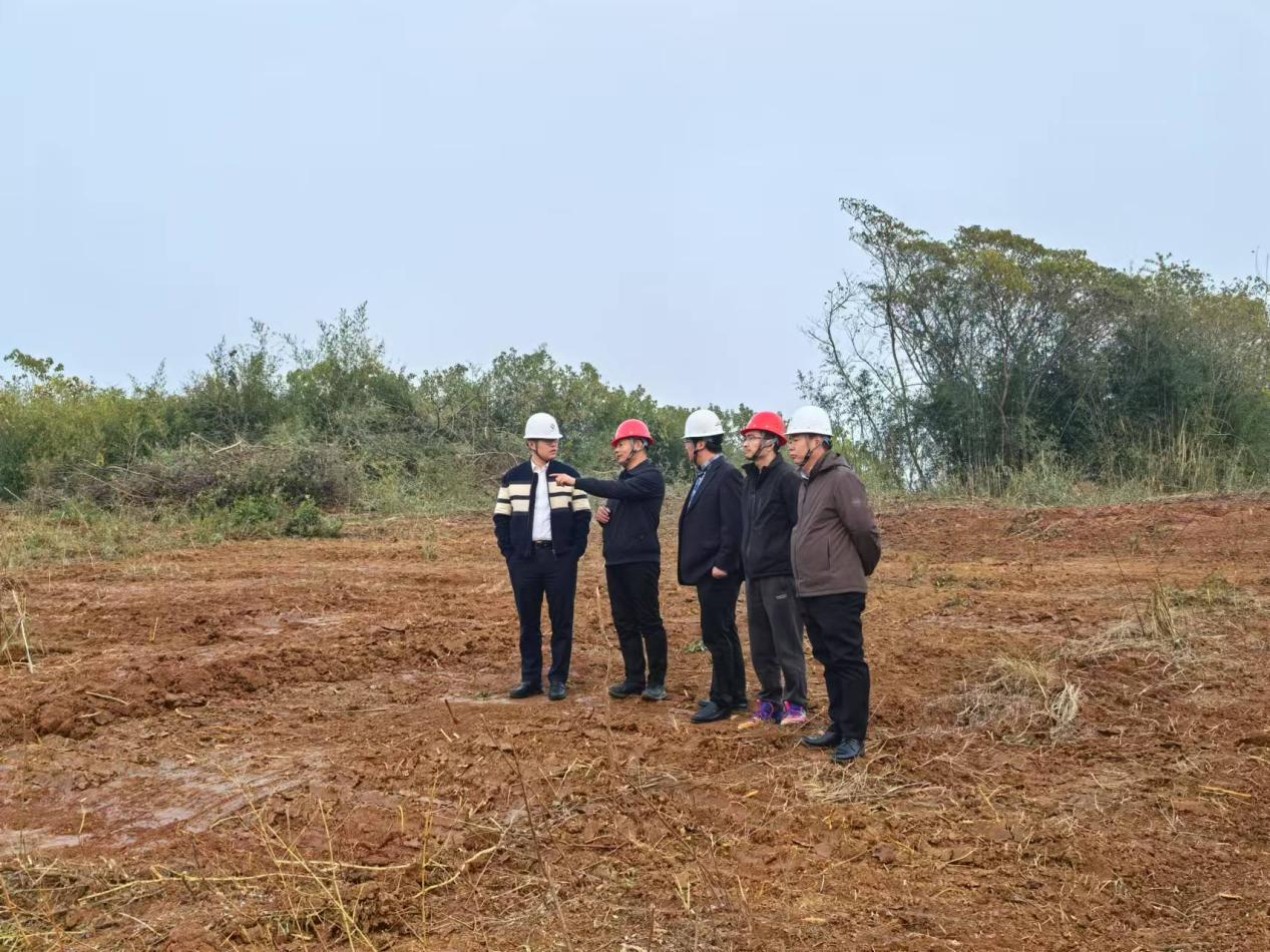 公司領(lǐng)導(dǎo)深入項(xiàng)目現(xiàn)場一線調(diào)研